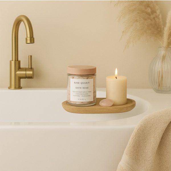 Product Image and Link for Rose Quartz Bath Soak – Soak in the Magic